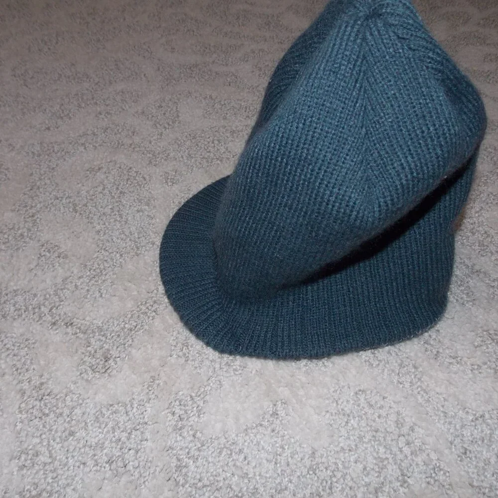 Reversible Beanie Hat w/ Visor - Picture 2 of 5